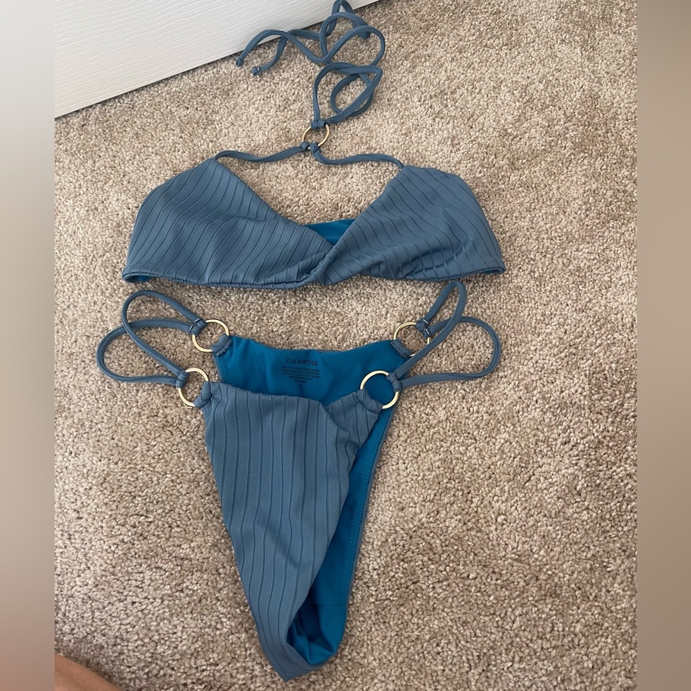 Tularosa bikini set (size small top and bottom)